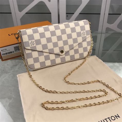 louis vuitton pochette felicie damier azur|lv bosphore pochette damier azur.